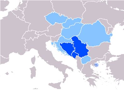 Serbian countries