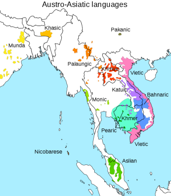 Cambodian(Khmer)-speaking areas