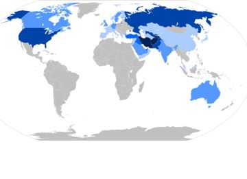 Persian-speaking areas 
