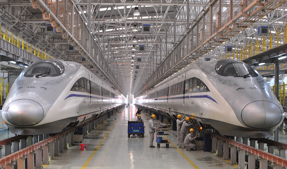 bullet train for China-Laos railway